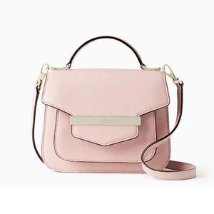 Kate Spade Suna Browning Lane Crossbody (Pink)